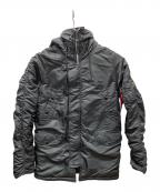 ALPHAアルファ）の古着「N-3Bタイプコート」｜ブラック