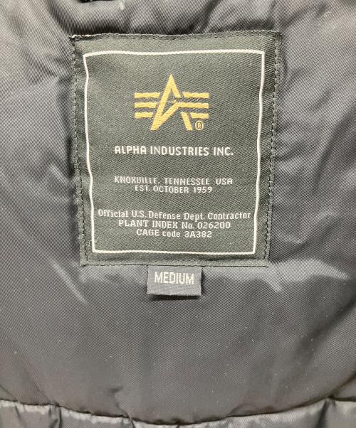 ALPHA（アルファ）ALPHA (アルファ) N-3Bタイプコート ブラック サイズ:Mediumの古着・服飾アイテム