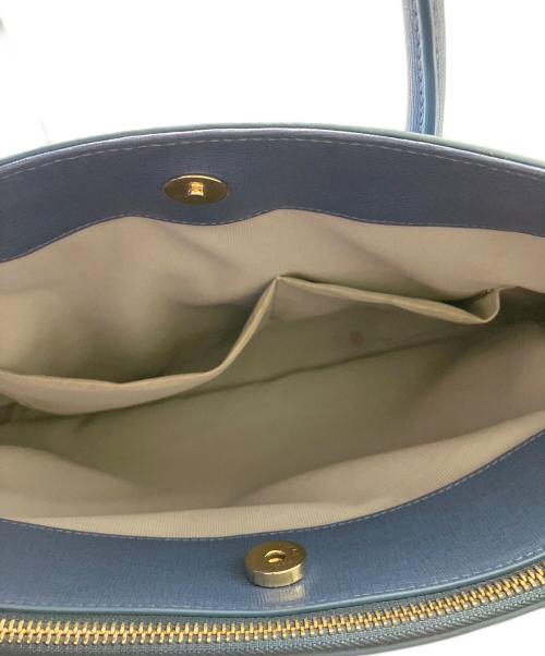 FURLA（フルラ）FURLA (フルラ) トートバッグ ブルーの古着・服飾アイテム