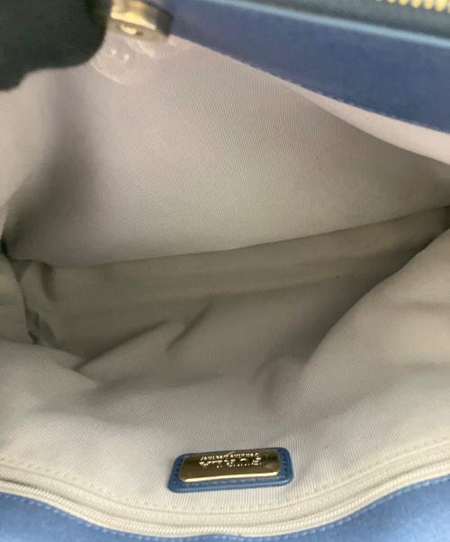 FURLA（フルラ）FURLA (フルラ) トートバッグ ブルーの古着・服飾アイテム