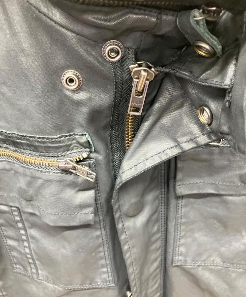 DIESEL（ディーゼル）DIESEL (ディーゼル) レザージャケット ブラック サイズ:Lの古着・服飾アイテム