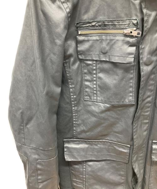 DIESEL（ディーゼル）DIESEL (ディーゼル) レザージャケット ブラック サイズ:Lの古着・服飾アイテム