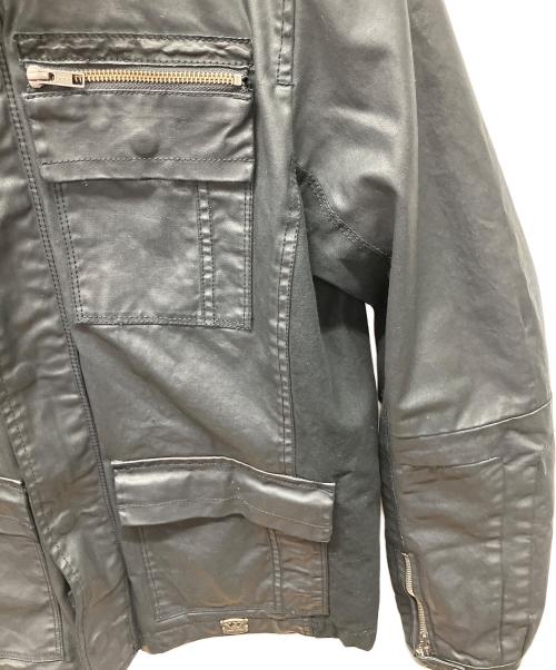 DIESEL（ディーゼル）DIESEL (ディーゼル) レザージャケット ブラック サイズ:Lの古着・服飾アイテム