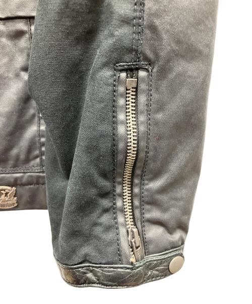 DIESEL（ディーゼル）DIESEL (ディーゼル) レザージャケット ブラック サイズ:Lの古着・服飾アイテム