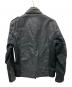 DIESEL (ディーゼル) レザージャケット ブラック サイズ:L：6000円