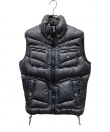 DIESEL（ディーゼル）の古着「ダウンベスト」｜ブラック