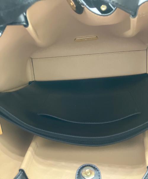 MICHAEL KORS（マイケル・コース）MICHAEL KORS (マイケル・コース) トートバッグ ブラックの古着・服飾アイテム