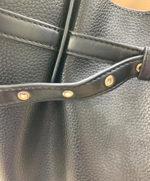 MICHAEL KORS（マイケル・コース）MICHAEL KORS (マイケル・コース) トートバッグ ブラックの古着・服飾アイテム