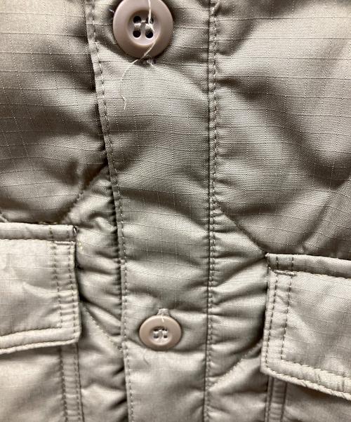TAION（タイオン）TAION (タイオン) ミリタリーダウンシャツ カーキ サイズ:Lの古着・服飾アイテム