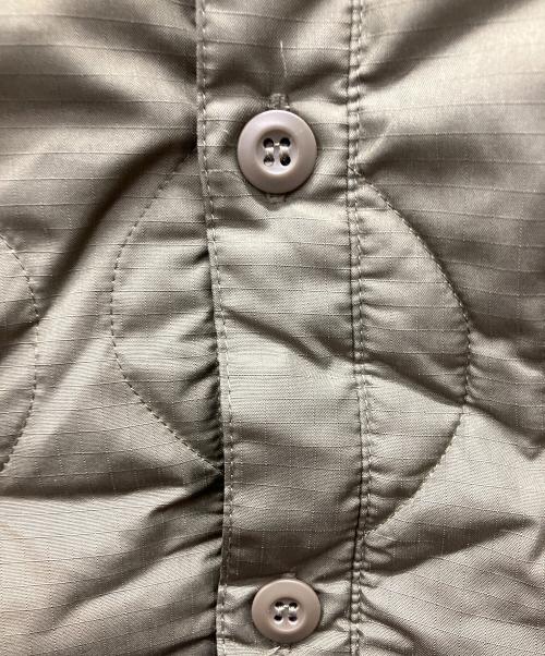 TAION（タイオン）TAION (タイオン) ミリタリーダウンシャツ カーキ サイズ:Lの古着・服飾アイテム