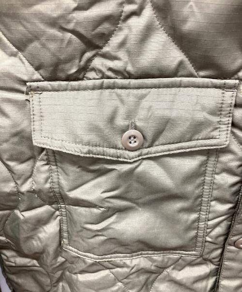 TAION（タイオン）TAION (タイオン) ミリタリーダウンシャツ カーキ サイズ:Lの古着・服飾アイテム