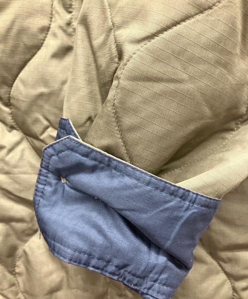 TAION（タイオン）TAION (タイオン) ミリタリーダウンシャツ カーキ サイズ:Lの古着・服飾アイテム