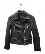 ALL SAINTSオールセインツ）の古着「ライダースジャケット」｜ブラック