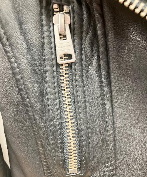 ALL SAINTS（オールセインツ）ALL SAINTS (オールセインツ) ライダースジャケット ブラック サイズ:Sの古着・服飾アイテム