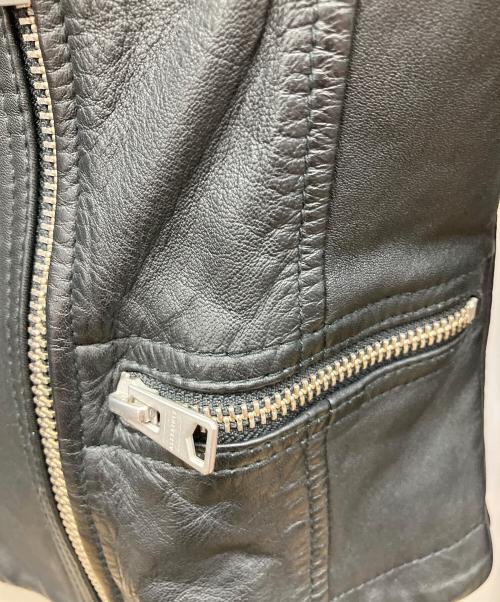 ALL SAINTS（オールセインツ）ALL SAINTS (オールセインツ) ライダースジャケット ブラック サイズ:Sの古着・服飾アイテム