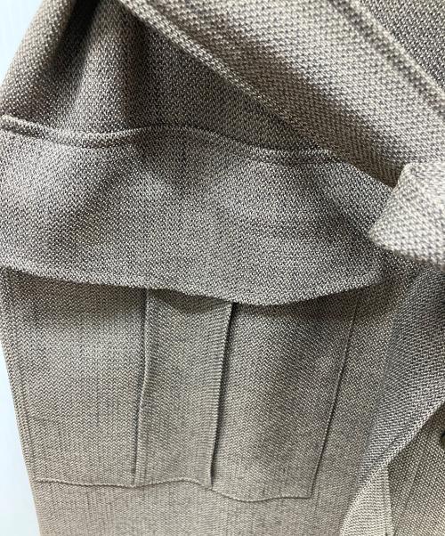 allureville（アルアバイル）allureville (アルアバイル) ノースリーブ・キャミソールワンピース ブラウン サイズ:1の古着・服飾アイテム