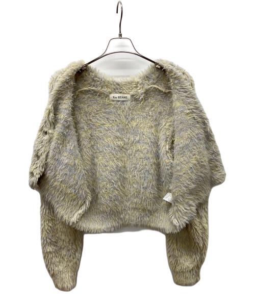 RAY BEAMS（レイ ビームス）RAY BEAMS (レイ ビームス) 厚手カーディガン イエロー サイズ:-の古着・服飾アイテム