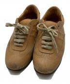 HERMESエルメス）の古着「レザースニーカー」｜ブラウン