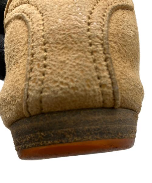 HERMES（エルメス）HERMES (エルメス) レザースニーカー ブラウン サイズ:24cmの古着・服飾アイテム