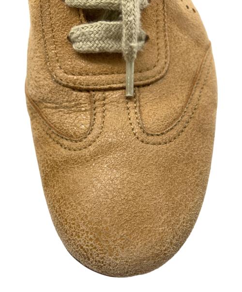 HERMES（エルメス）HERMES (エルメス) レザースニーカー ブラウン サイズ:24cmの古着・服飾アイテム