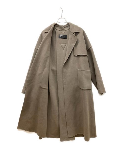 CHAOS（カオス）CHAOS (カオス) スーペリアダブルコート グレー サイズ:Fの古着・服飾アイテム