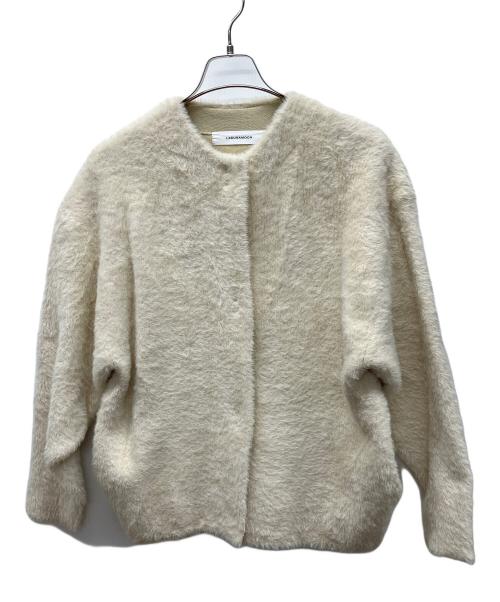 LAGUNA MOON（ラグナムーン）LAGUNA MOON (ラグナムーン) 厚手カーディガン ベージュ サイズ:freeの古着・服飾アイテム