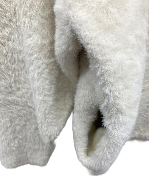 LAGUNA MOON（ラグナムーン）LAGUNA MOON (ラグナムーン) 厚手カーディガン ベージュ サイズ:freeの古着・服飾アイテム