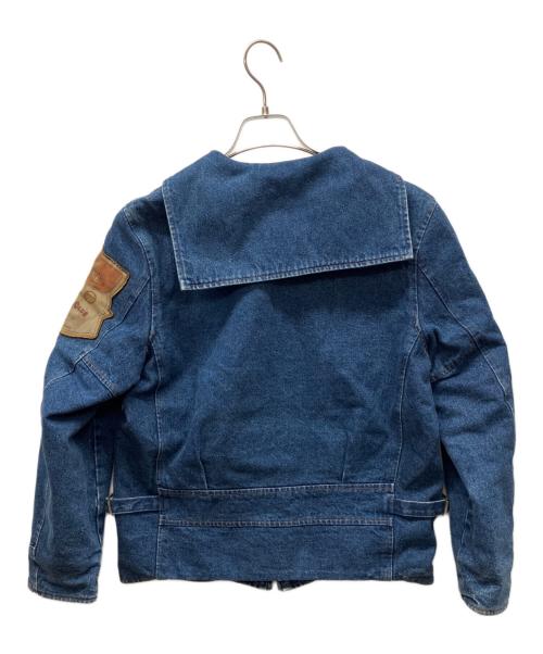 PINK HOUSE（ピンクハウス）PINK HOUSE (ピンクハウス) デニム中綿ジャケット インディゴ サイズ:-の古着・服飾アイテム