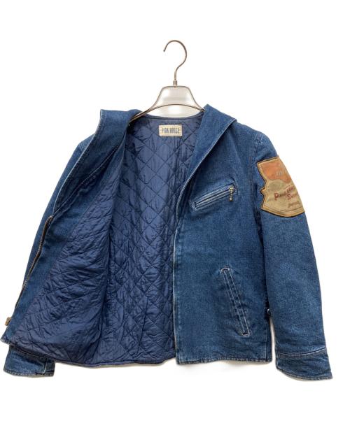 PINK HOUSE（ピンクハウス）PINK HOUSE (ピンクハウス) デニム中綿ジャケット インディゴ サイズ:-の古着・服飾アイテム