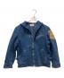 PINK HOUSE（ピンクハウス）の古着「デニム中綿ジャケット」｜インディゴ