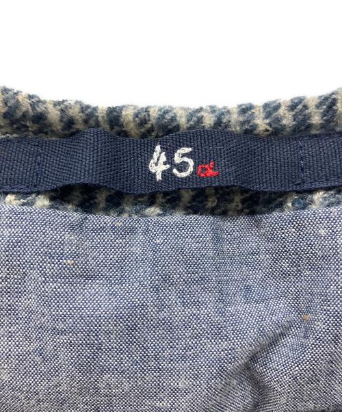 45R（フォーティファイブ・アール）45R (フォーティファイブ・アール) ダウンベスト スカイブルー サイズ:2の古着・服飾アイテム