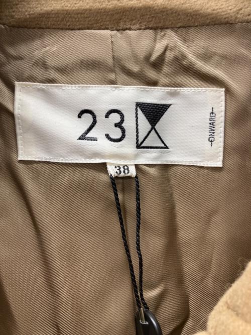23区（ニジュウサンク）23区 (ニジュウサンク) コート ベージュ サイズ:38の古着・服飾アイテム
