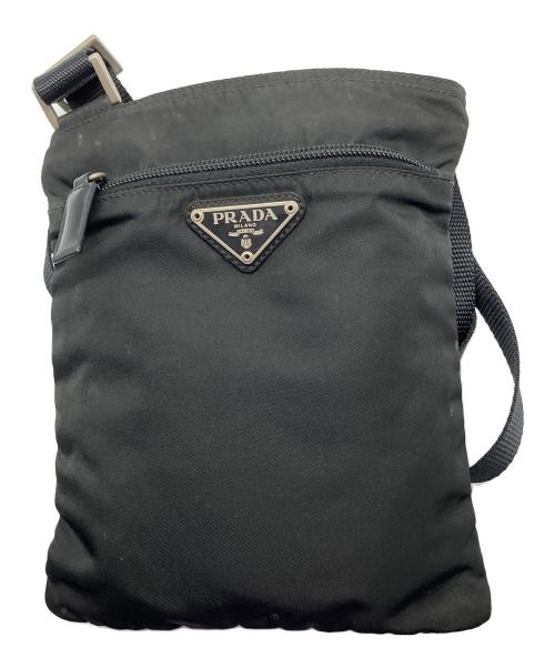 PRADA（プラダ）PRADA (プラダ) ショルダーバッグ ブラックの古着・服飾アイテム