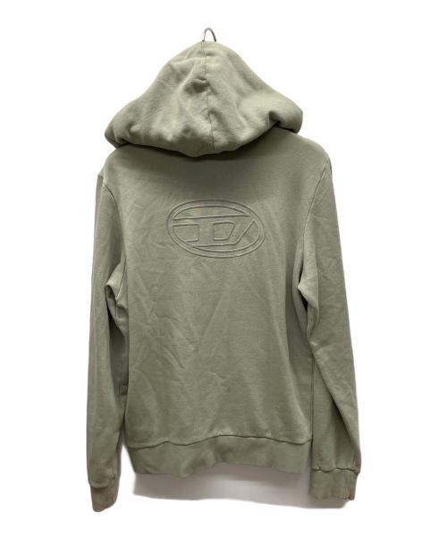 DIESEL（ディーゼル）DIESEL (ディーゼル) パーカー グリーン サイズ:Lの古着・服飾アイテム