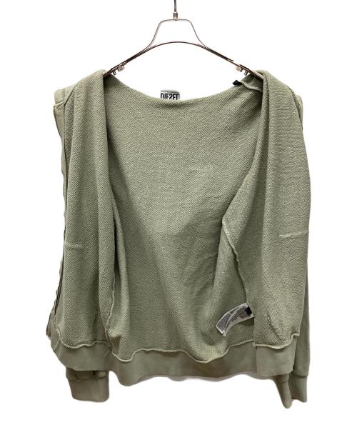 DIESEL（ディーゼル）DIESEL (ディーゼル) パーカー グリーン サイズ:Lの古着・服飾アイテム