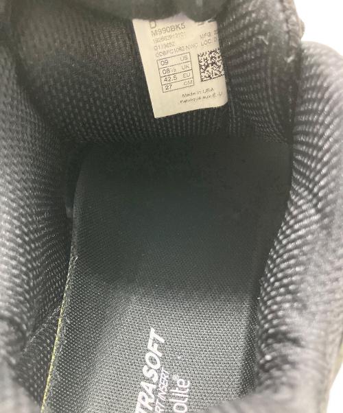 NEW BALANCE（ニューバランス）NEW BALANCE (ニューバランス) スニーカー ブラック サイズ:27cmの古着・服飾アイテム