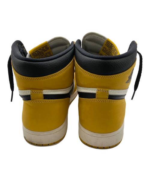 NIKE（ナイキ）NIKE (ナイキ) ハイカットスニーカー イエロー サイズ:27cmの古着・服飾アイテム