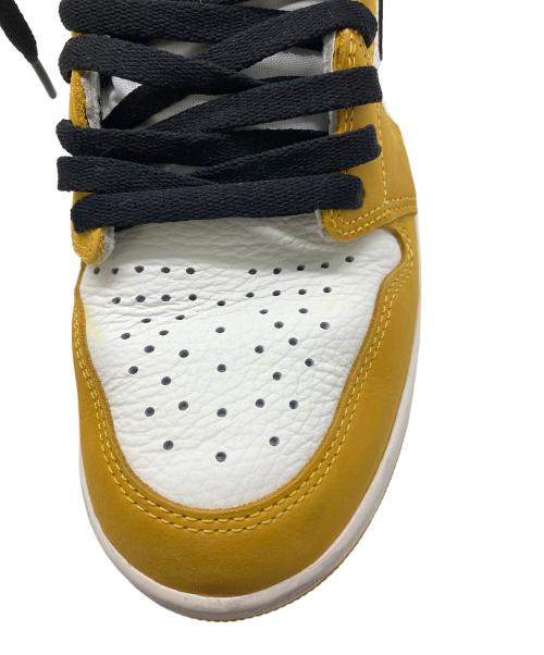 NIKE（ナイキ）NIKE (ナイキ) ハイカットスニーカー イエロー サイズ:27cmの古着・服飾アイテム