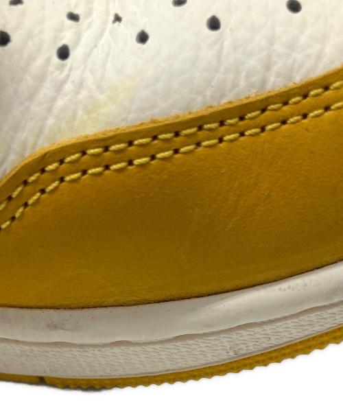 NIKE（ナイキ）NIKE (ナイキ) ハイカットスニーカー イエロー サイズ:27cmの古着・服飾アイテム