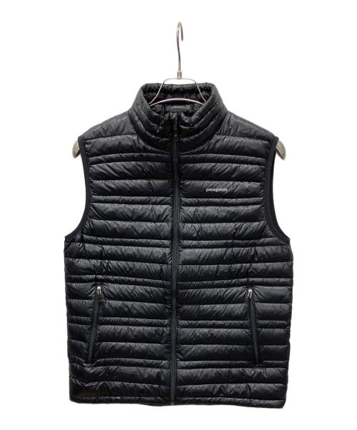 Patagonia（パタゴニア）Patagonia (パタゴニア) ダウンベスト ブラック サイズ:Sの古着・服飾アイテム
