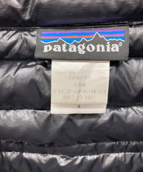 Patagonia（パタゴニア）Patagonia (パタゴニア) ダウンベスト ブラック サイズ:Sの古着・服飾アイテム