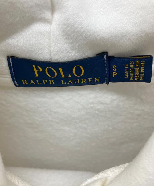 POLO RALPH LAUREN（ポロ・ラルフローレン）POLO RALPH LAUREN (ポロ・ラルフローレン) プルオーバーパーカー ベージュ サイズ:Sの古着・服飾アイテム