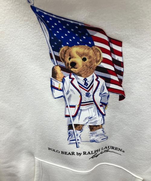 POLO RALPH LAUREN（ポロ・ラルフローレン）POLO RALPH LAUREN (ポロ・ラルフローレン) プルオーバーパーカー ベージュ サイズ:Sの古着・服飾アイテム