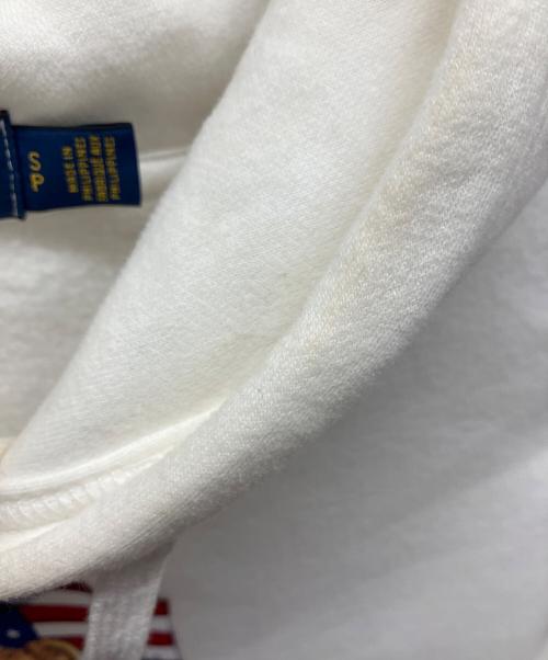 POLO RALPH LAUREN（ポロ・ラルフローレン）POLO RALPH LAUREN (ポロ・ラルフローレン) プルオーバーパーカー ベージュ サイズ:Sの古着・服飾アイテム