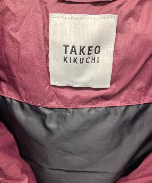 TAKEO KIKUCHI（タケオキクチ）TAKEO KIKUCHI (タケオキクチ) ダウンジャケット レッド サイズ:Sの古着・服飾アイテム