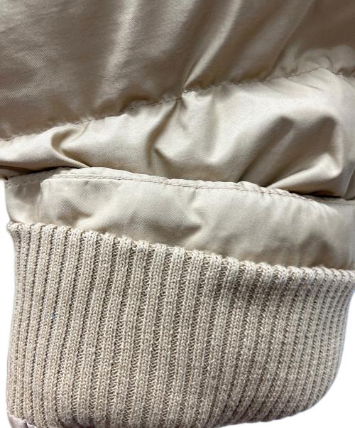 SLOBE IENA（スローブ イエナ）SLOBE IENA (スローブ イエナ) ダウンジャケット ベージュ サイズ:36の古着・服飾アイテム