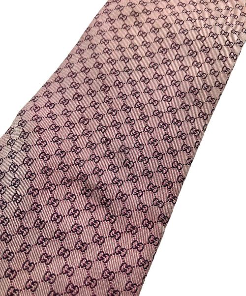 GUCCI（グッチ）GUCCI (グッチ) ネクタイ ピンク サイズ:-の古着・服飾アイテム