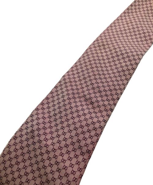 GUCCI（グッチ）GUCCI (グッチ) ネクタイ ピンク サイズ:-の古着・服飾アイテム