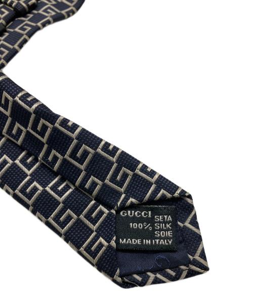 GUCCI（グッチ）GUCCI (グッチ) ネクタイ ブラック サイズ:-の古着・服飾アイテム