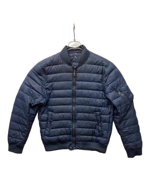 POLO RALPH LAUREN（ポロ・ラルフローレン）POLO RALPH LAUREN (ポロ・ラルフローレン) ダウンジャケット ブルー サイズ:Sの古着・服飾アイテム